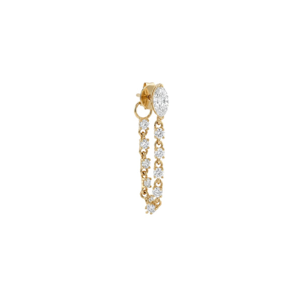 Marquise Diamond Chain Piercing