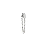 Load image into Gallery viewer, Marquise Diamond Chain Piercing
