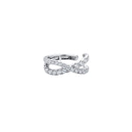 Load image into Gallery viewer, Diamond X Earcuff
