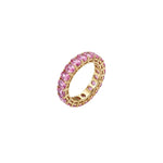 Load image into Gallery viewer, Pink Sapphire Eternity Ring
