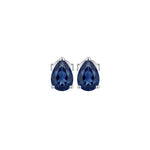 Load image into Gallery viewer, Sapphire Pear Stud
