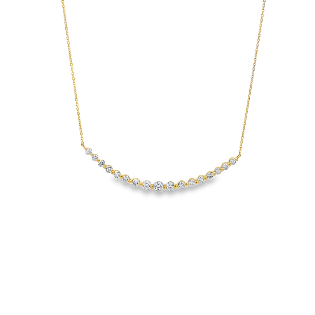 Graduated Diamonds Necklace