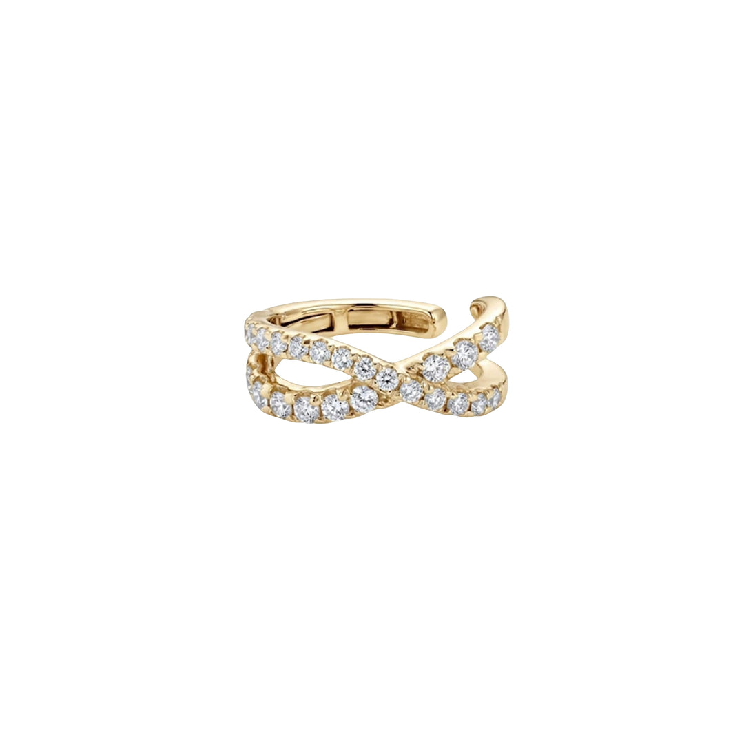 Diamond X Earcuff