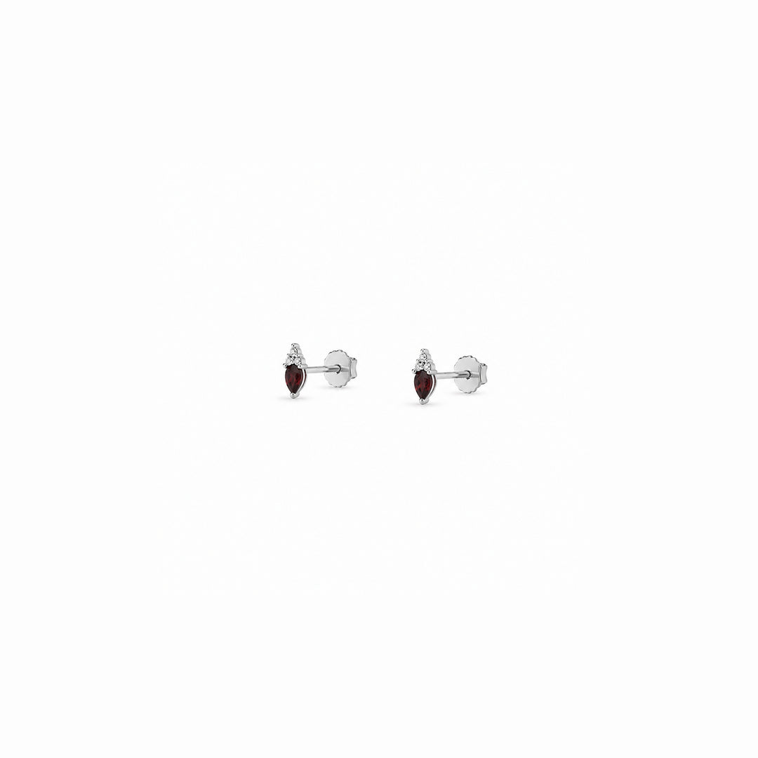 Gemstone & Diamond Piercing/Earrings